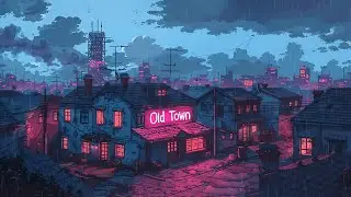 Rediscover Old Town Vibes 🌆 Nostalgic 80's and 90's Lofi Hip-Hop Beats 🎶 Lofi Rain Playlist