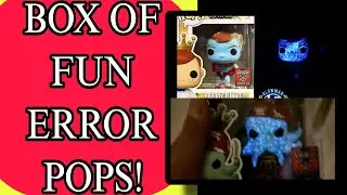 BOX OF FUN ERROR FUNKO POPS!