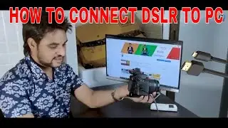 How to connect And File Transfer Nikon|Canon|Sony|Any DSLR Camera to Laptop-Desktop? Free