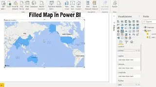 Filled Map In Power BI | Filled Map Visual In Power BI