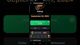 Withdrawal update On Hamster Kombat || How to connect Binance, Bybit, OKX Hamster Kombat