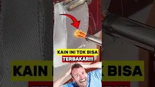 Mengapa Kain ini Tidak Bisa Terbakar‼️