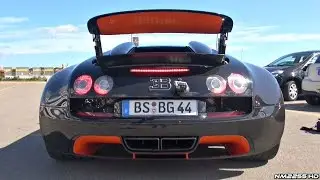 Bugatti Veyron Vitesse World Record Car in Action - Ride, Accelerations and Revs!