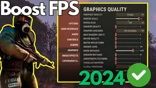 How to get better FPS Rust 2024 ✔️