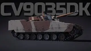 НОВАЯ ПРЕМ-БМП из ДАНИИ. Обзор геймплея новинки "CV9035DK" в War Thunder.