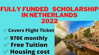 Fully-funded OKP Scholarship in Netherlands for masters 2022