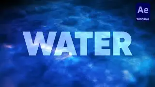 Create REALISTIC WATER in After Effects | Adobe Tutorial
