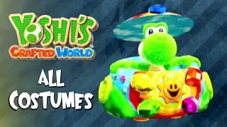 Yoshi's Crafted World - All Costumes