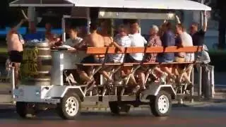 Пивной велосипед в Будапеште Beerbike