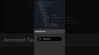 Create a text animation using flutter