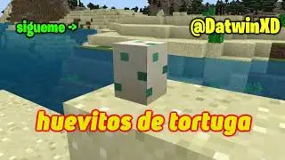 👌😨 Como QUITAR los Huevos de tortuga 😈✂ en Minecraft 1.21😋🍜