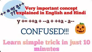 Increment and Decrement Operators in Java | MCA | BTECH | BCA | BSC | ICSE CLASS 9 AND 10