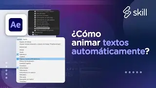 CÓMO ANIMAR TEXTOS AUTOMÁTICAMENTE EN AFTER EFFECTS