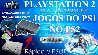 COMO JOGAR JOGOS DE PS1 NO PS2 PELO OPL