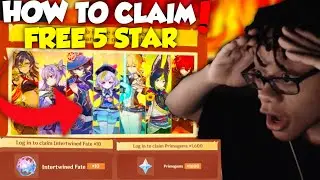 FREE 5 STAR SELECTOR! Genshin Impact Version 5.0 Special Program Reaction
