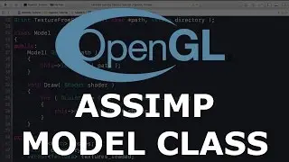 Modern OpenGL 3.0+ [MODEL LOADING] Tutorial 16 - Assimp Model Class and Loading A Model