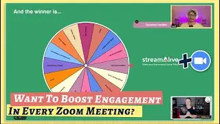 How To Master Virtual Engagement in Zoom: StreamAlive Demo | Workshop Recording