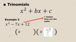 Grade 9 Mathematics - Factorisation   Part 2