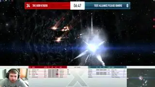 EVE Online - AT10 Day 2 - The G0dfathers vs Test Alliance Please Ignore