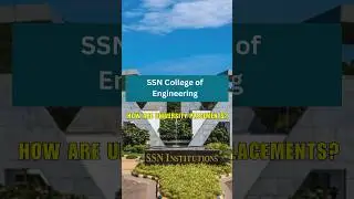 SSN  College of Engineering: Placement Review #minutecollegereview #ssncollege #placement