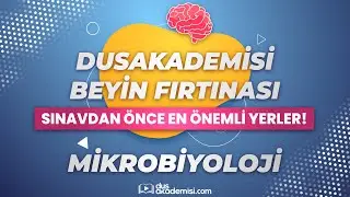 DUSAKADEMİSİ BEYİN FIRTINASI - DUS Mikrobiyoloji (Sınavdan Önce En Önemli Yerler!)