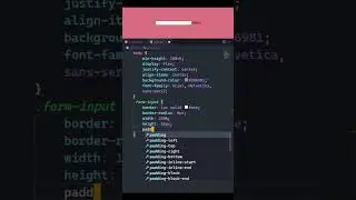 CSS Form Input Effect | WebDesign | 