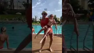 Salvo e Giorgia Nuova Footloose Challenge in Piscina! 