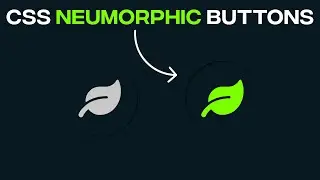 Neumorphic Buttons  Design Using Pure HTML & CSS | Neumorphism Design