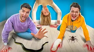 CINE ULTIMUL ÎȘI RIDICĂ MÂINILE DE PE PODEA PRIMEȘTE 1000 € CHALLENGE !!