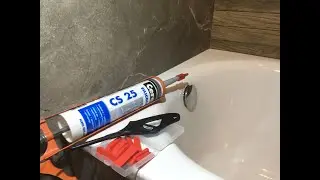 Работа инструментом Silicone master и герметиком Ceresit. Видео с Instagram канала ALFIX55.