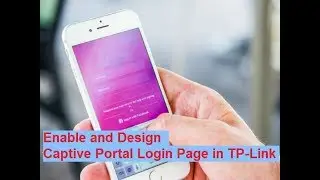 TP Link Captive Portal Login Page Setup and Configuration