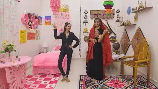 Morden V/s Traditional - Room Transformation By Two Younger Girl