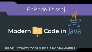 Modern Java: Download and Upload Files from SFTP Servers from Java using the sshj library