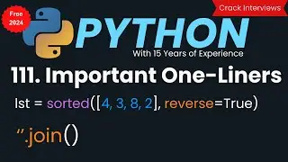 Important One-Liners in Python | Tips and Tricks