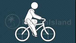 Bike Animation Stick Figure - After Effect & Video 🚲