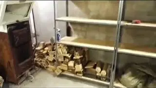 Стеллажи в гараж из квадратного профиля 20*20*1,5мм