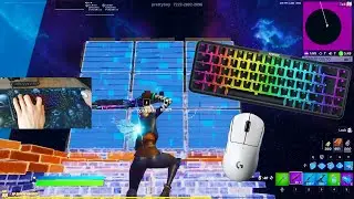 Fnatic Streak65 ASMR Chill🤩Satisfying Gameplay Keyboard Fortnite 240 FPS Smooth 4K