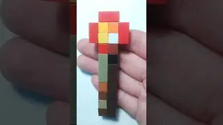 LEGO Minecraft Redstone Torch #minecraft #lego #лего
