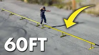 LONGEST RAIL IN BRAILLE SKATEBOARDING HISTORY?!