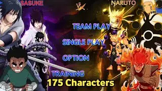 Naruto Vs Sasuke Mugen (175 Characters) | Bleach VS Naruto Game Android