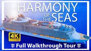 Harmony of the Seas | Full Walkthrough Ship Tour & Review | Royal Caribbean Cruises |NEW TOUR 2023