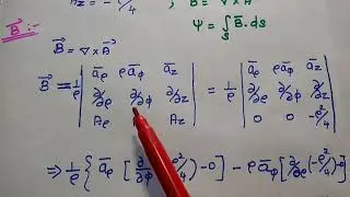 EMF - Unit III - Problem in Vector Potential - Magnetic Flux
