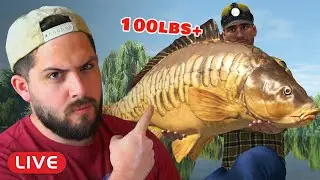 [LIVE: 130] Our Grind continues for the 100lb UNIQUE CARP!  | Fishing Planet