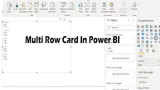 Multi Row Card In Power BI | Create a Multi-Row Card In Power BI