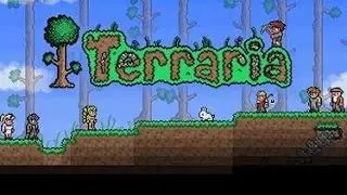 #1 Terraria: Дом и крутая защита!!