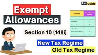 Exemptions from salary under section 10(14)(i) | Allowances exempt from salary income in Income Tax