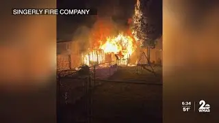 10 people displaced following shed fire in Elkton