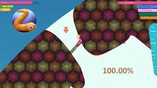 Paper.io 2 Map Control: 100.00%! (Slither.io)