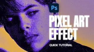 How to Make Colored Pixel Art Style in Photoshop (Quick Tutorial)
