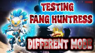 TESTING FANG HUNTRESS | DIFFERENT MODE | CASTLE CLASH